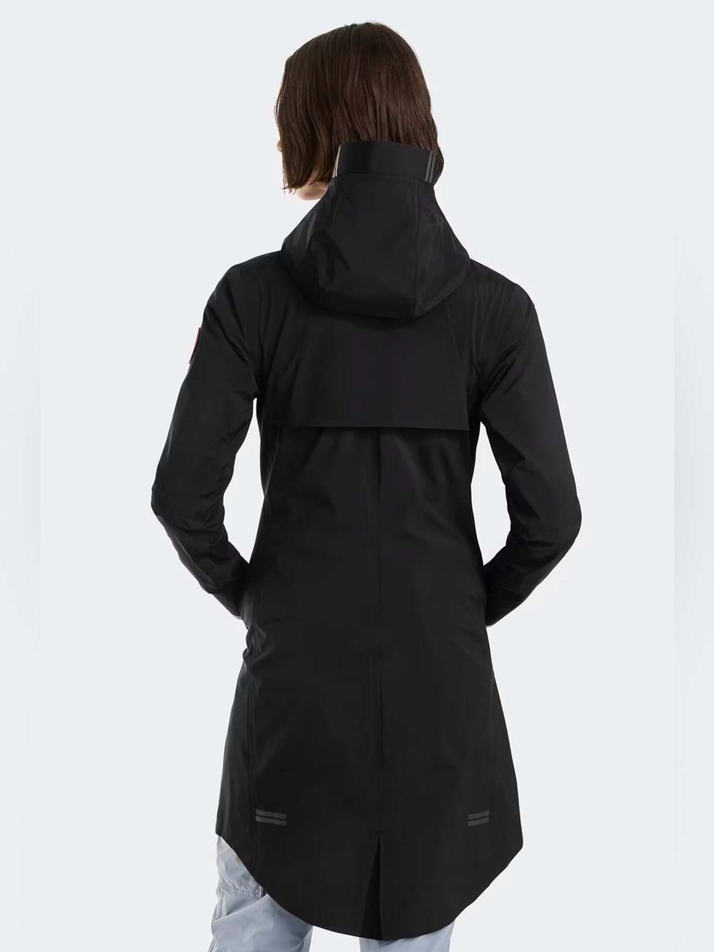 Canada Goose Salida Jacket Black Size S raincoat with hood - Picture 5 of 11